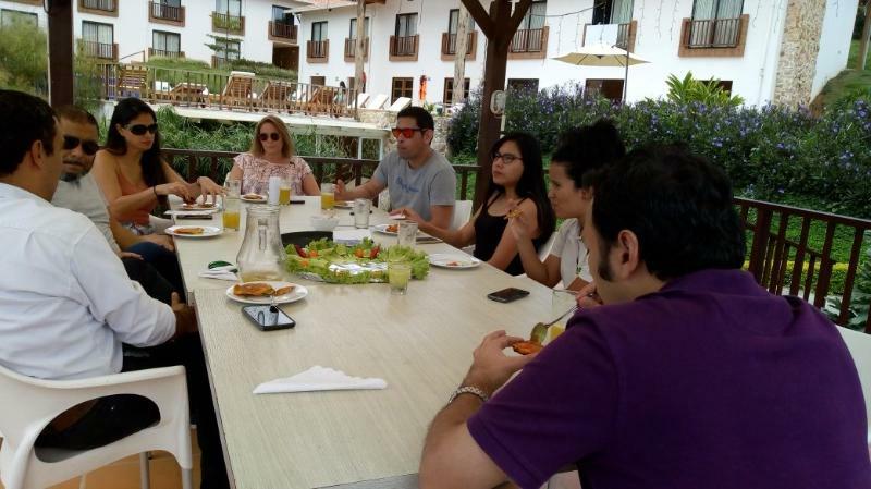 La Huerta Hotel Jiguales ภายนอก รูปภาพ